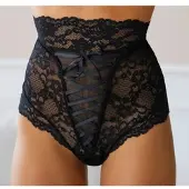 Petite fleur GOLD Cueca preto