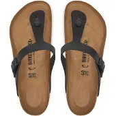 Birkenstock Chinelos de dedo 'Gizeh' preto