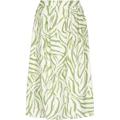 Usha Saia 'Festival' verde claro / offwhite
