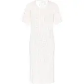 Dreimaster Vestido de malha offwhite