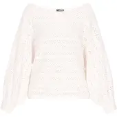 Dreimaster Pullover offwhite