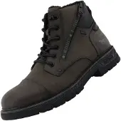 Mustang Botas com atacadores verde escuro / preto