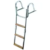 Oem Marine Escada Dobrável De 3 Degraus