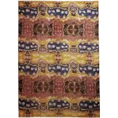Desigual , foulard desenhado por Mr. Christian Lacroix, PoliÉSter, Amarelo, U