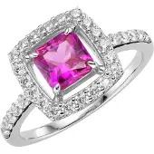 Giorgio Martello Milano Anel rosa / prata
