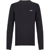 BOSS para homem. 50556145 Jersey Ever-X marinho (S), Casual, Algodão, Manga comprida