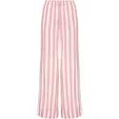 s.Oliver Calças de pijama cor-de-rosa / branco