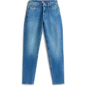 Tommy Hilfiger Calças de ganga 'Mid Rise Slim' azul ganga