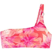 s.Oliver Top de biquíni pêssego / eosin / vermelho claro / branco