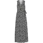 Usha Vestido preto / branco