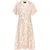 Usha Vestidos camiseiros 'Classic' bege / offwhite