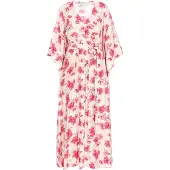 Usha Vestidos camiseiros rosa / rosé / rosa escuro
