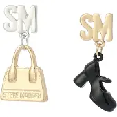 Steve madden Brincos ouro / preto / prata