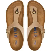 Birkenstock Chinelos de dedo 'Gizeh' areia