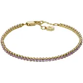 Fossil Tennis gold-plated Bracciale Ellis JA7306710