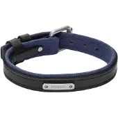 Fossil Leather Bracciale da uomo Everett JA7316998