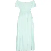 IZIA Vestido de verão 'Festival' menta