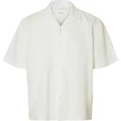 Selected Camisa 'SLHClay' branco