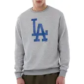 New Era Calças de desporto 'Sudadera gris dodgers mlb regular crew neck losdod 6' greige