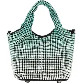 Mymo Malas de tiracolo jade / preto / branco