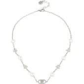 Liu Jo Collana Acciaio Cristalli Perle Artificiali Lj2633 — Collana