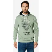 KOROSHI Sweatshirt ecru / cáqui / preto