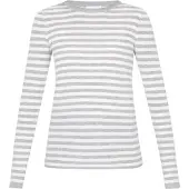 Usha Pullover cinzento claro / branco