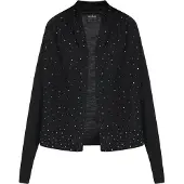Usha Casaco de malha 'Elegant' preto