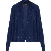 Usha Casaco de malha 'Elegant' navy