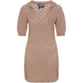 Dreimaster Vestido de malha taupe