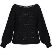 Dreimaster Pullover preto