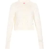 Mymo Casaco de malha 'Young Fashion' offwhite