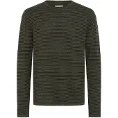 Blend Pullover 'BHBror' verde escuro / preto