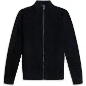 883Police Casaco de malha 'Orkney' preto
