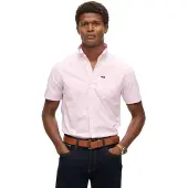 Superdry Camisa De Manga Curta Premium Uni Oxford