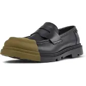 Camper Sapato com atacadores 'Junction' oliveira / preto