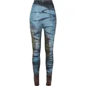 Urban Classics Leggings Cotton Tie Dye High Waist