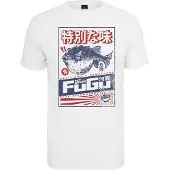 Mister tee Camisa 'Fugu' azul / vermelho / branco