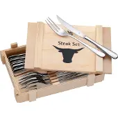 WMF Geschenkidee 1280239990 talheres para carne 12 peças