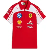 Puma Polo De Manga Curta Sf Ferrari Replica