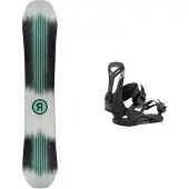 Ride - Packs (snowboard + fixações) - Pack Manic 2026 para Unissexo - Verde