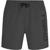 O'Neill Calções de banho 'Logo 16' cinzento / preto