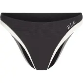 Karl Lagerfeld Cueca biquíni preto / offwhite