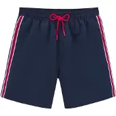 s.Oliver Calções de banho marinho / vermelho / branco