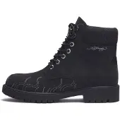 Ed Hardy Botim com fivela 'Flamme' preto / prata