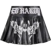 Ed Hardy Saia 'Ghost Rose' preto / offwhite
