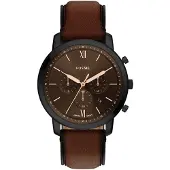 Fossil Relógios analógicos 'Neutra' chocolate / preto