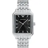 Giorgio Armani Relógios analógicos preto / prata