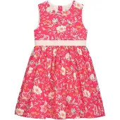 DANAMADE Vestido 'DJASMIN' mistura de cores / rosa