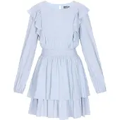 Dreimaster Vestido azul claro